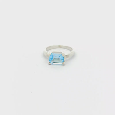 Blue Topaz Ring - Turner