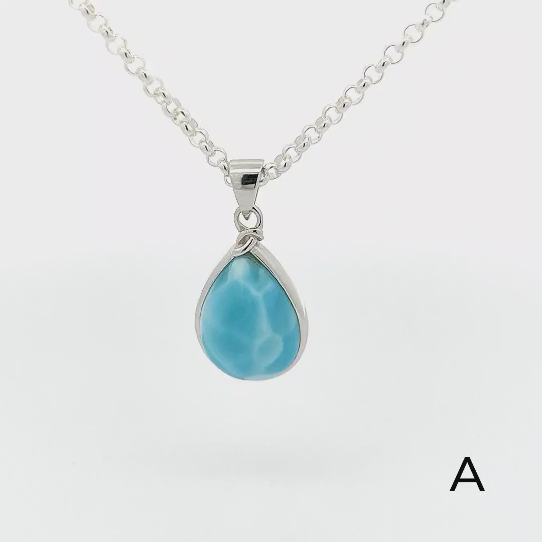 Larimar Pendant - Candide