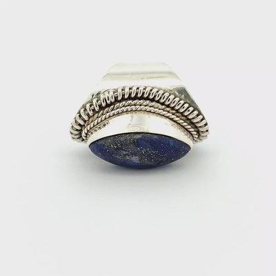 Lapis Lazuli Ring - Van Gogh