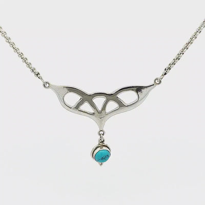 Turquoise Pendant Necklace - Corinne