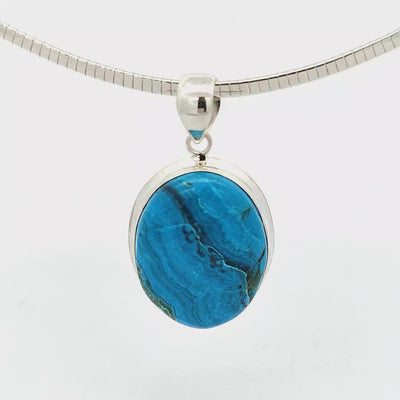 Chrysocolla Pendant - Monique