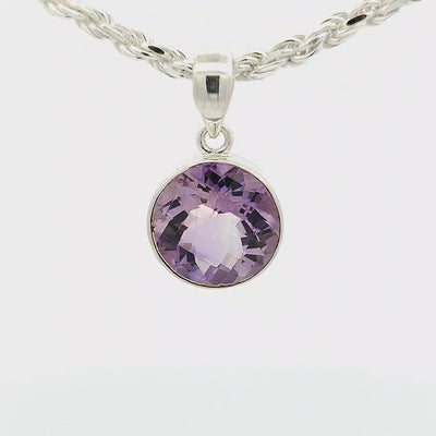 Amethyst Pendant - Raine