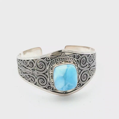 Larimar Cuff Bracelet - Fay