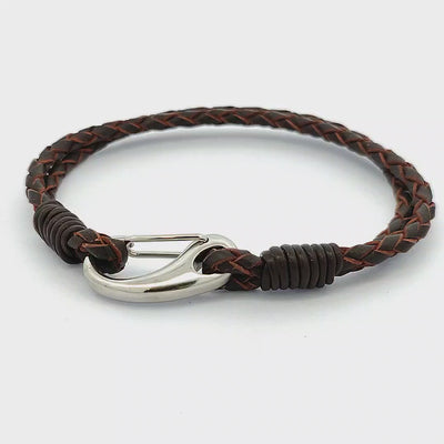 Brown Leather Bracelet - Holst