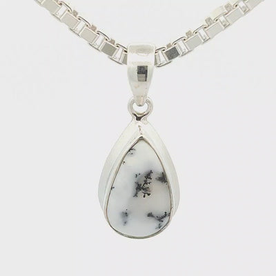 Dendritic Agate Pendant - June