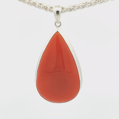 Carnelian Pendant - Constance (large)