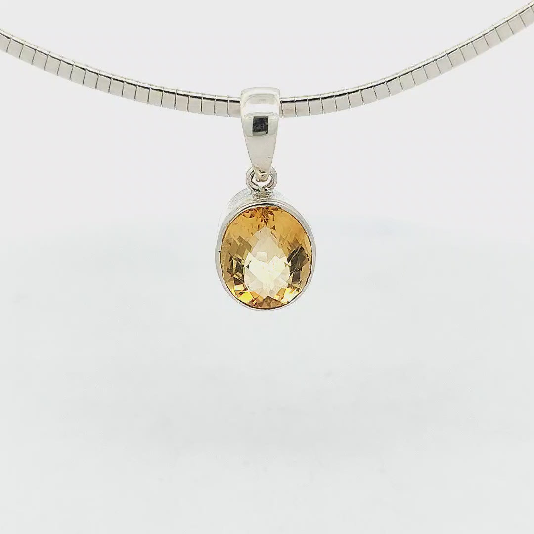 Citrine Pendant - Mady