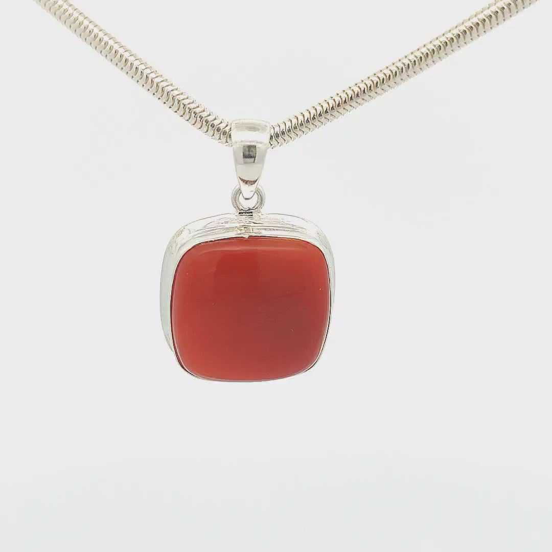 Carnelian Pendant Small - Megan