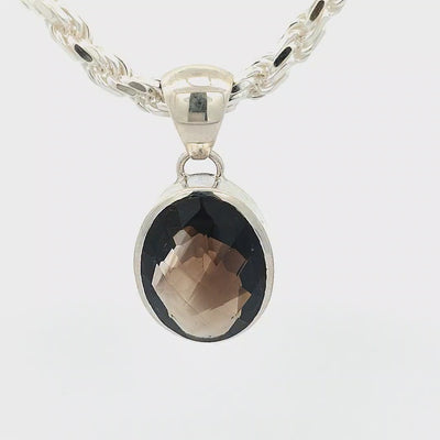 Smokey Quartz Pendant - Ashley
