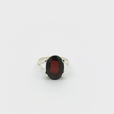 Garnet Ring - Degas