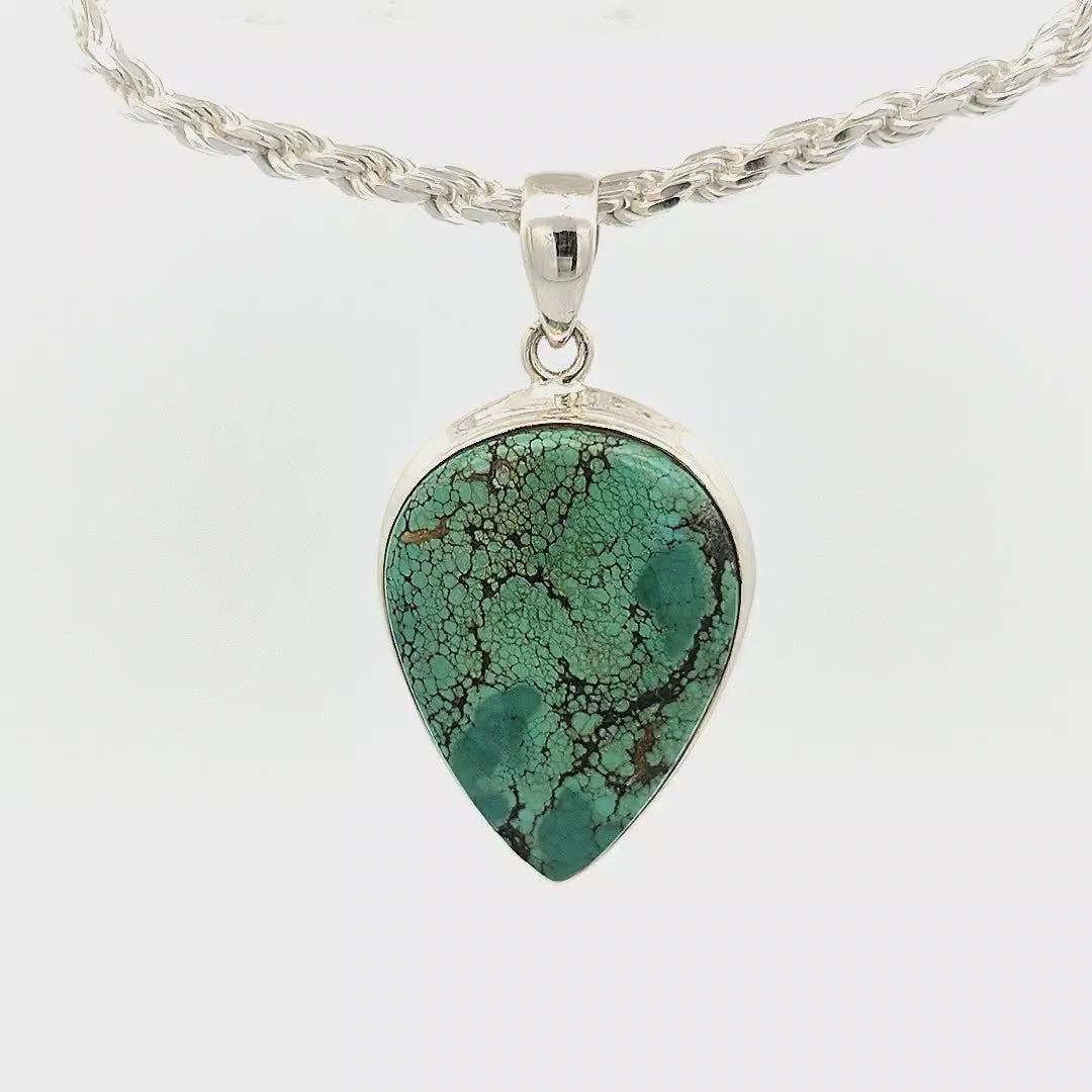 Turquoise Pendant - Delfina