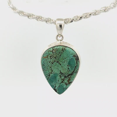 Turquoise Pendant - Delfina