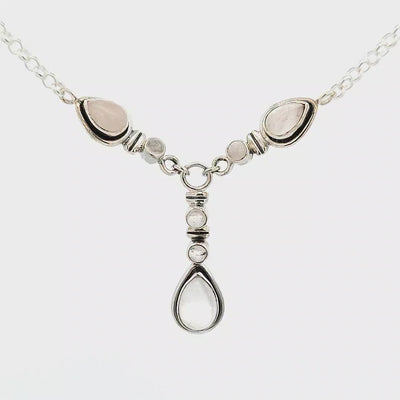 Rose Quartz Necklace - Elkie