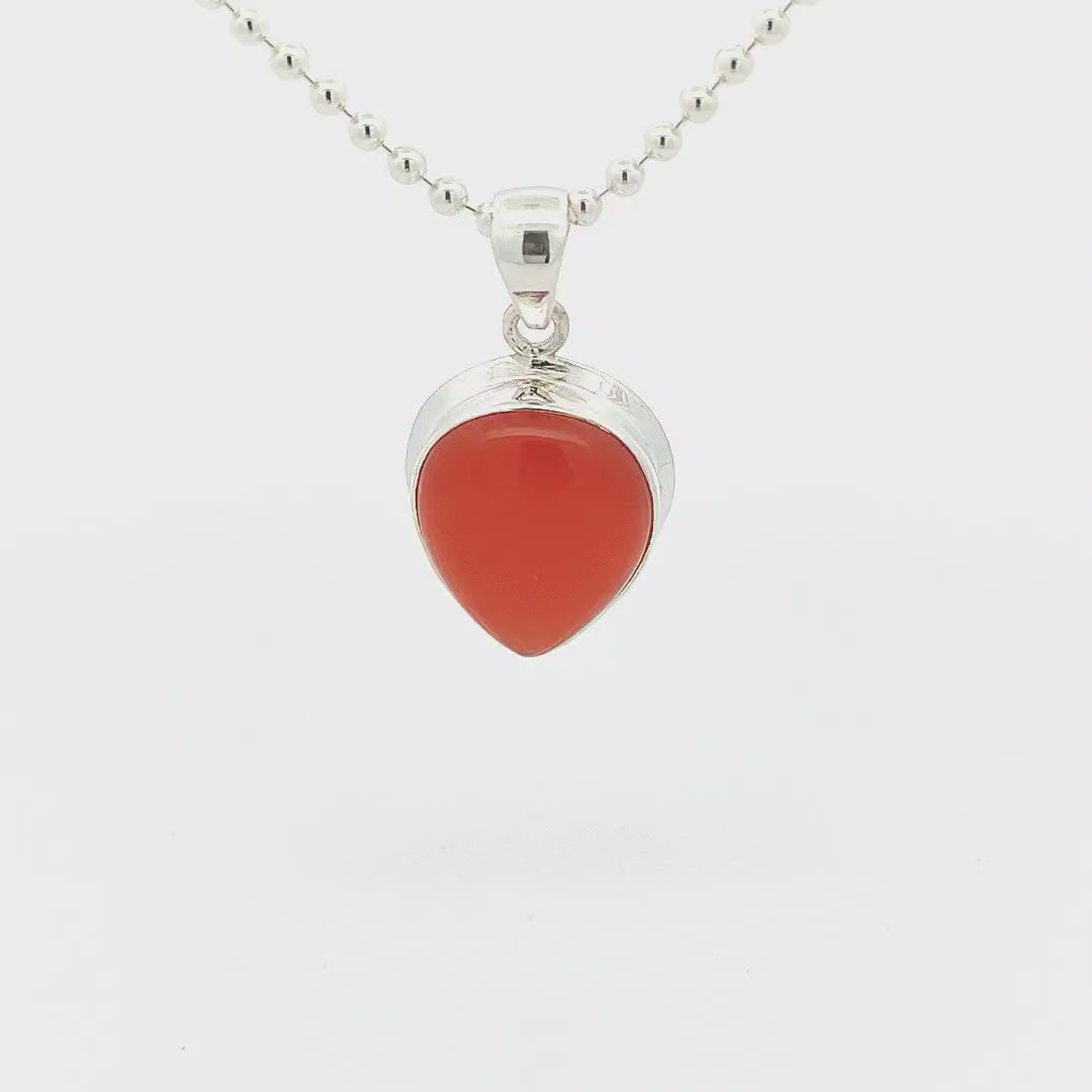 Carnelian Pendant - Coco (small)