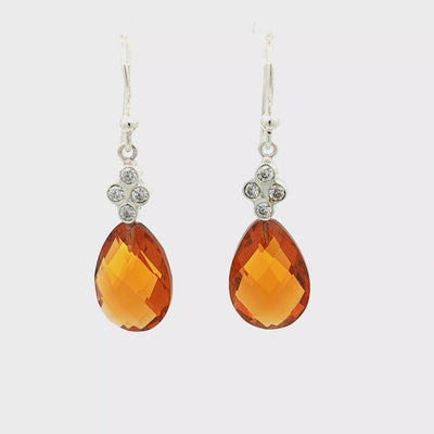 Citrine Earrings - Charlotte