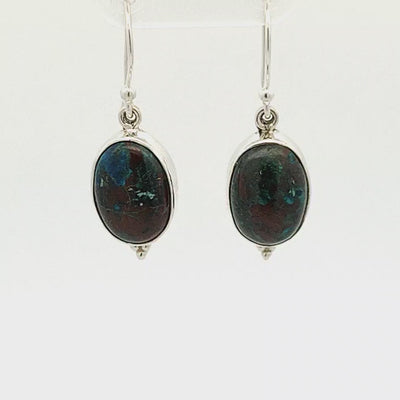 Chrysocolla Earrings - Simone