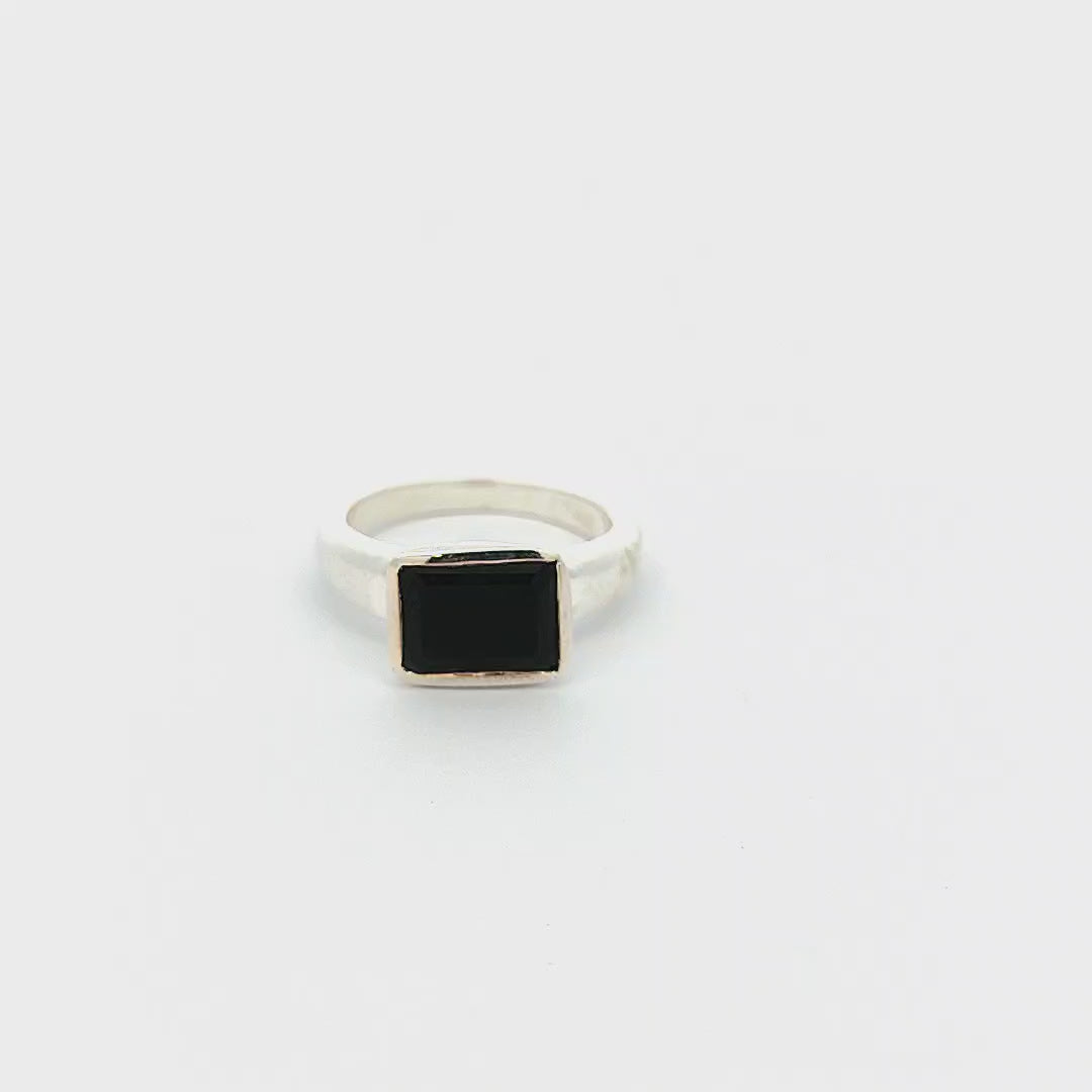 Black Onyx Ring - Renoir