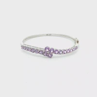 Amethyst Bangle - Brie