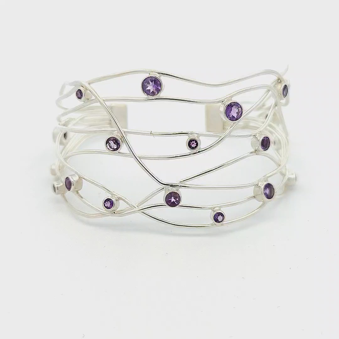 Amethyst Cuff - Giselle