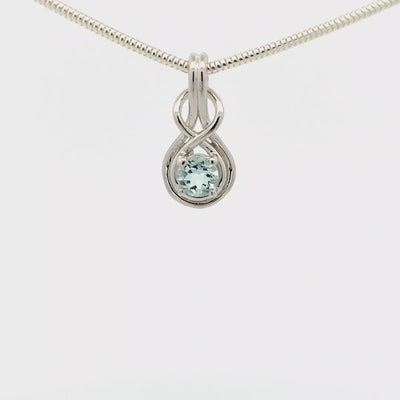 Aquamarine Pendant - Tara