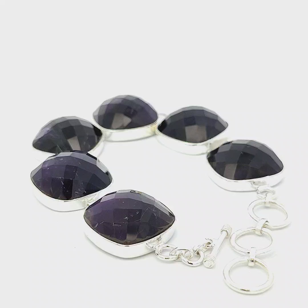 Amethyst Bracelet - Kirsten