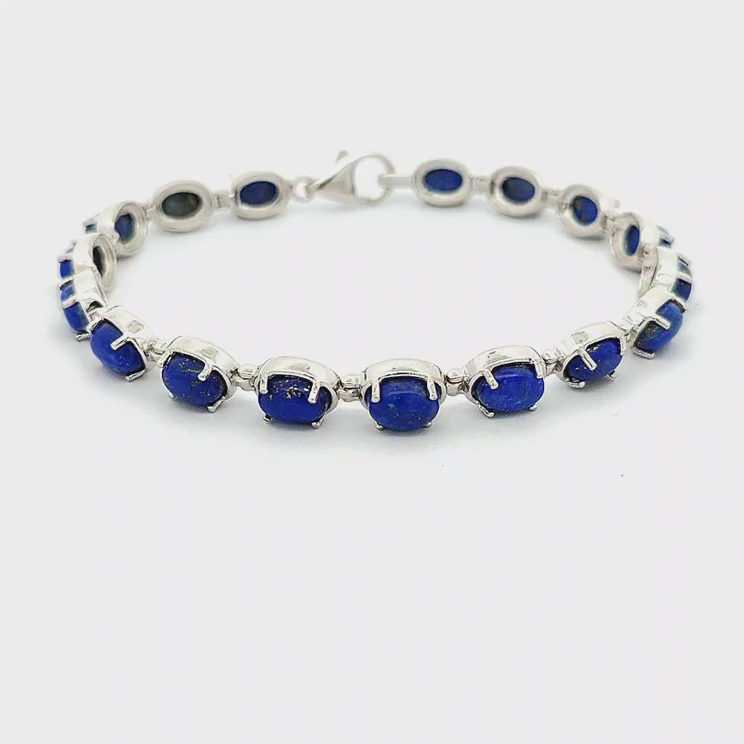 Lapis Lazuli Bracelet - Diana