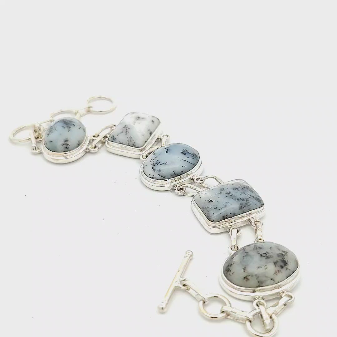 Dendritic Agate Bracelet - Lola