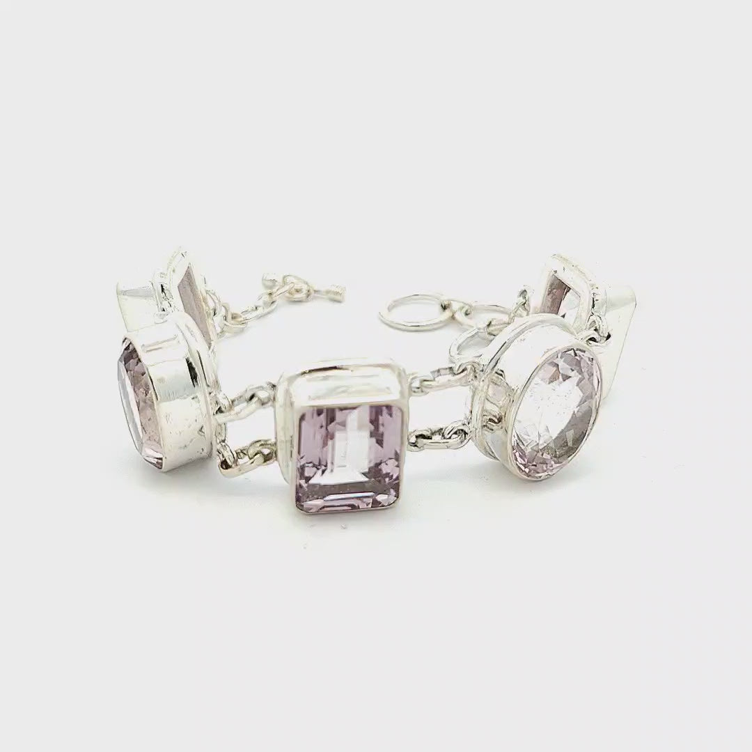 Brazilian Amethyst Bracelet - Lola