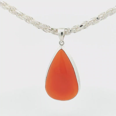 Carnelian Pendant - Constance