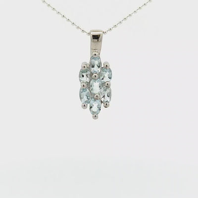Aquamarine Pendant - Petula