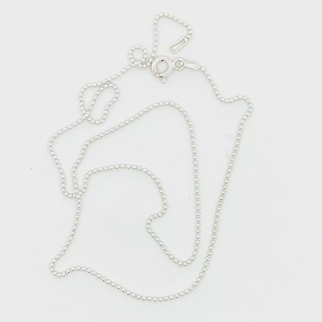 Sterling Silver Ball Chain - 1.2mm