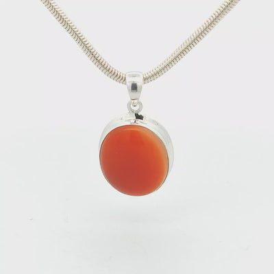 Carnelian Pendant - Mary