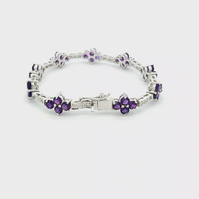 Amethyst Bracelet - Georgia