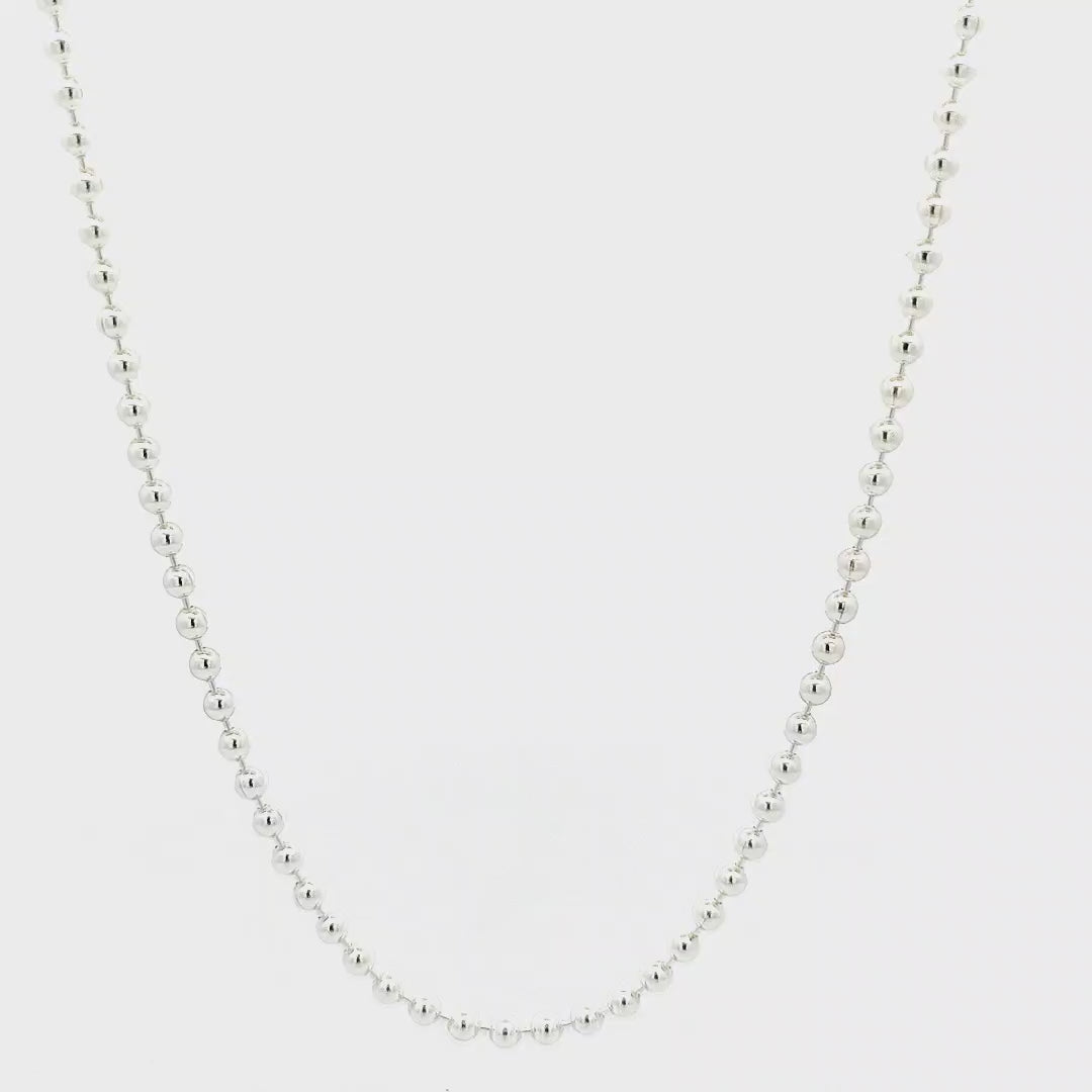 Sterling Silver Ball Chain - 2.5mm