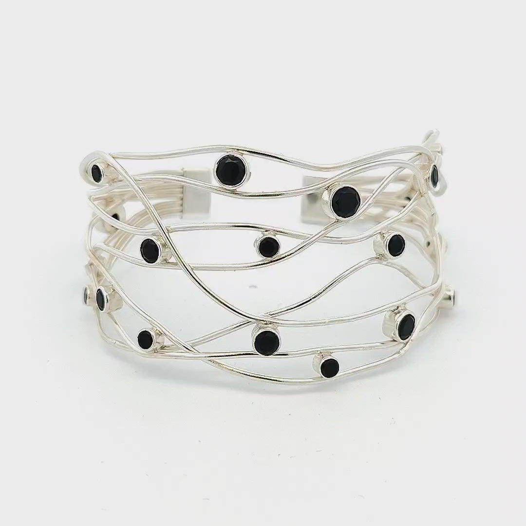 Black Onyx Cuff - Giselle