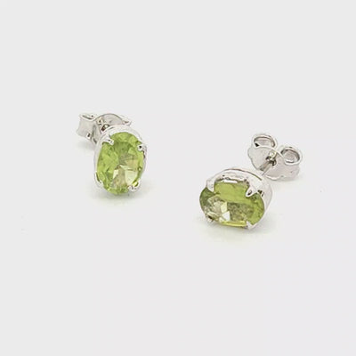 Peridot Earrings - Mayla