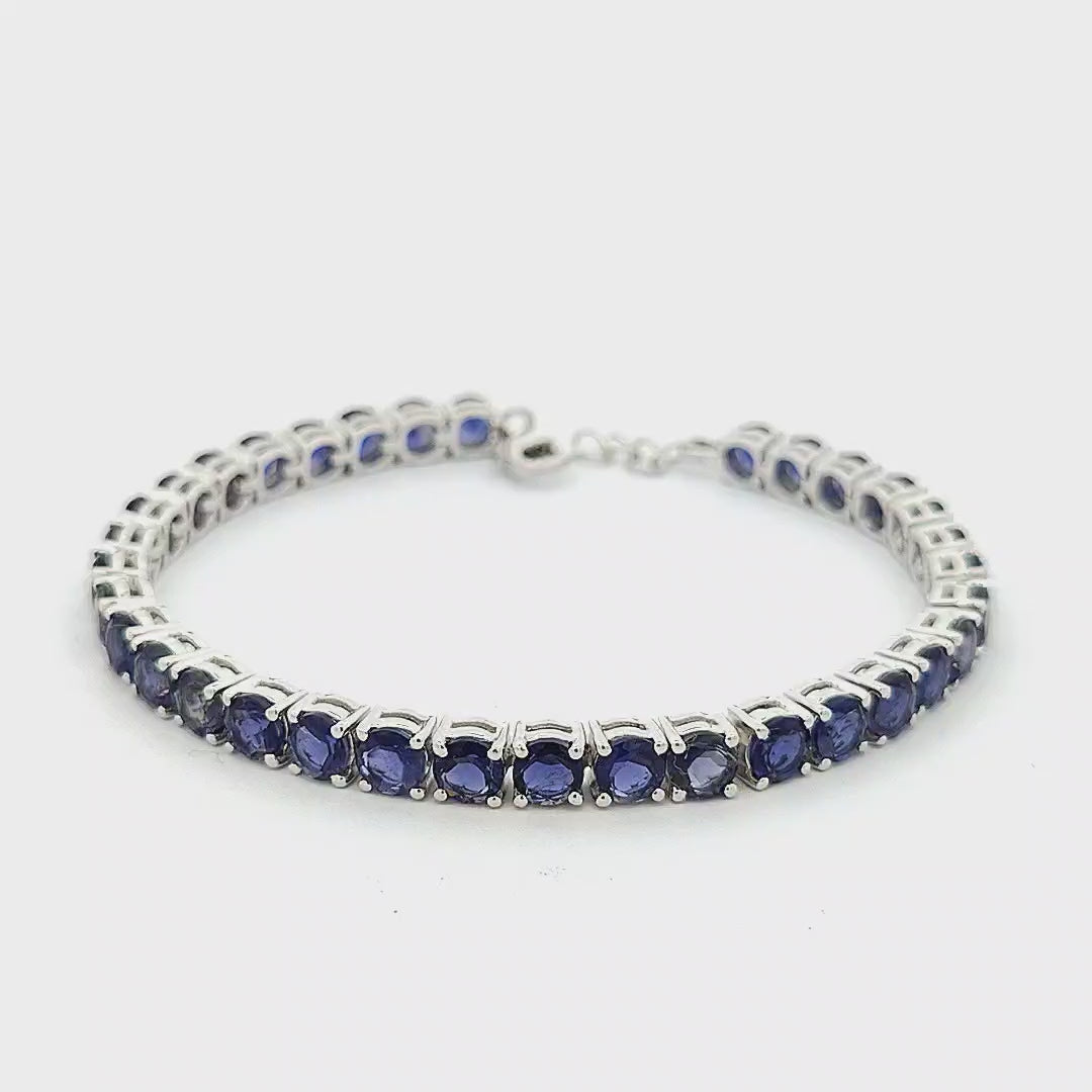 Iolite Bracelet - Cliona