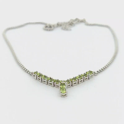 Peridot Necklace - Ella