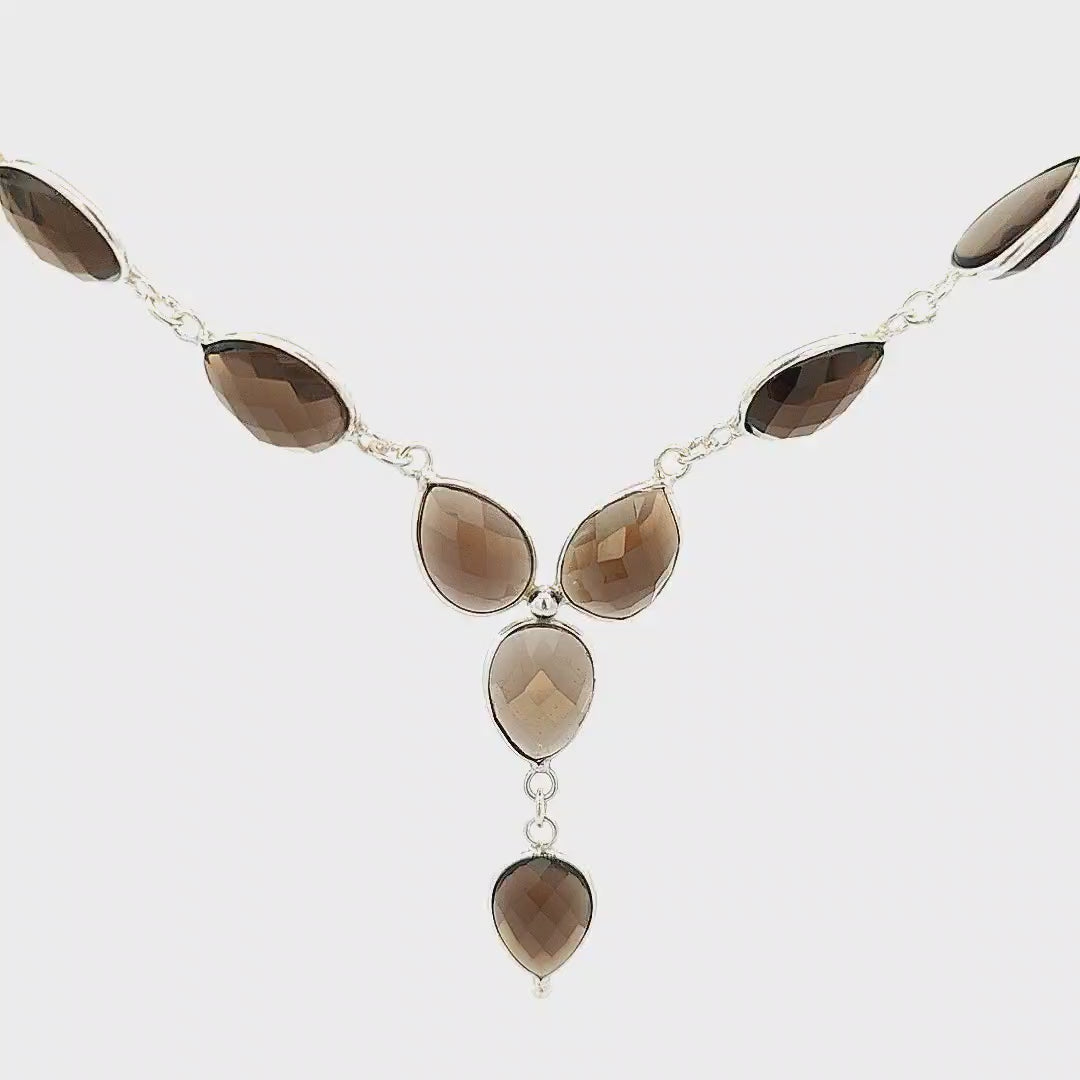 Smokey Quartz Necklace - Suzanne