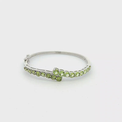 Peridot Bangle - Brie