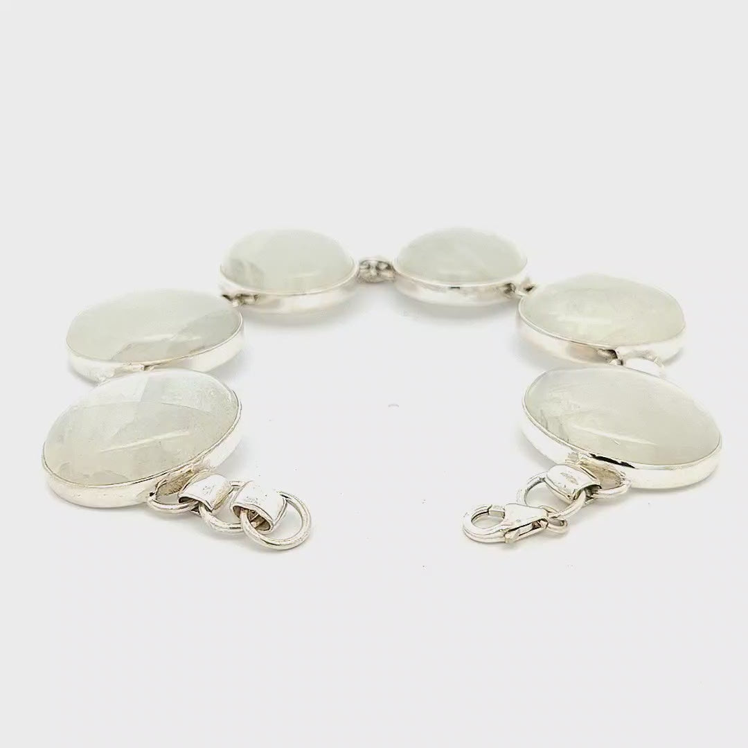 Rainbow Moonstone Bracelet - Florence