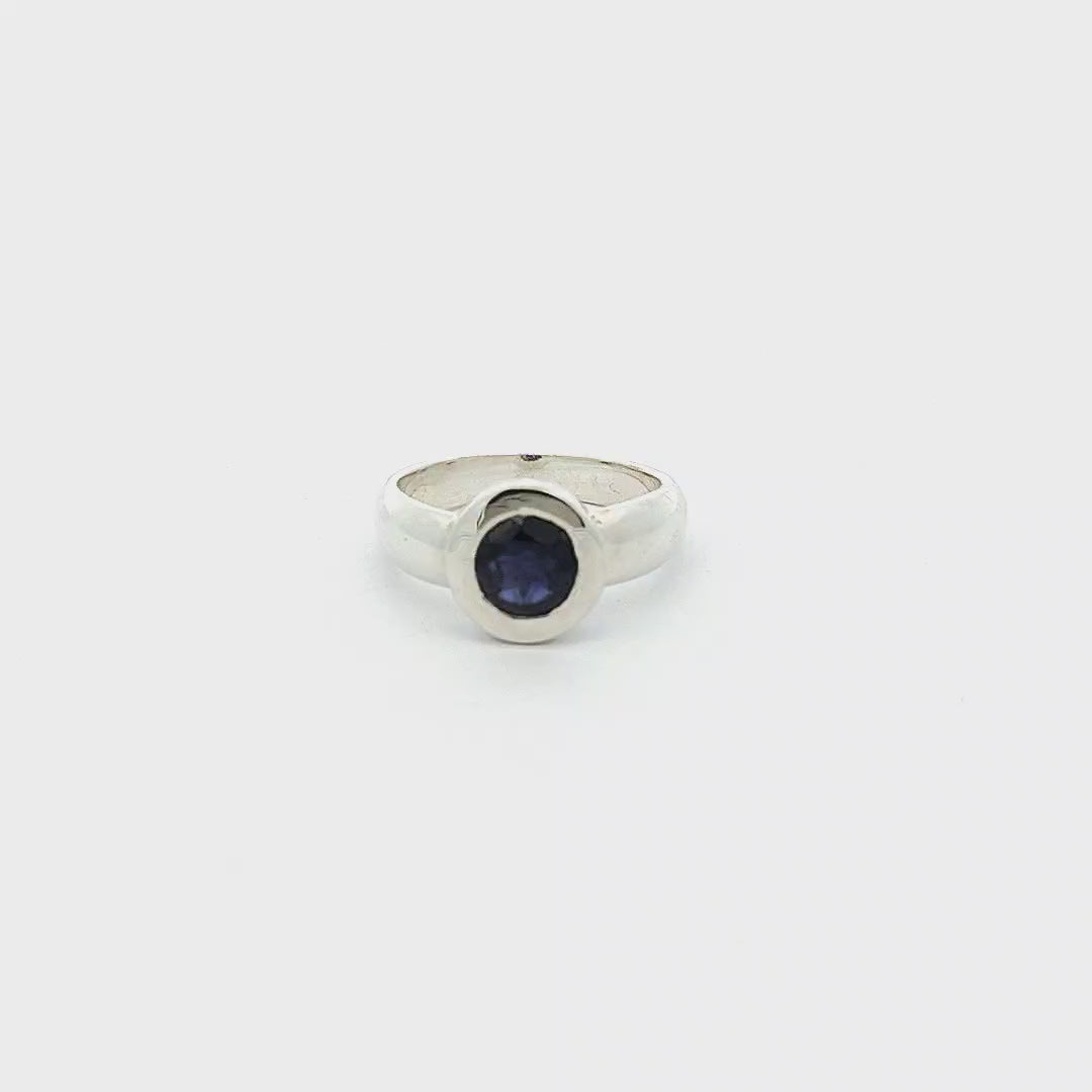 Iolite Ring - Kandinsky