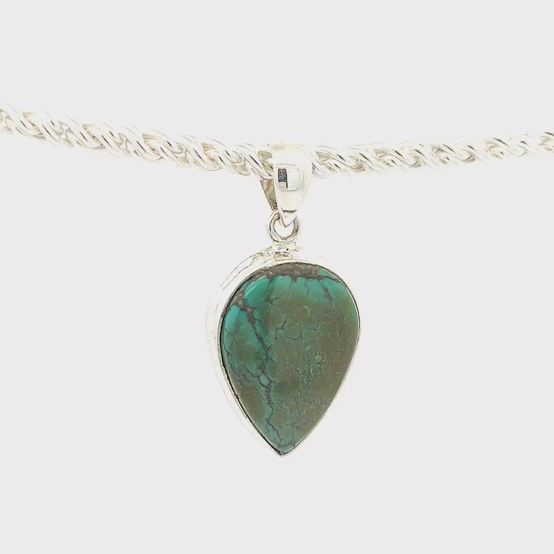 Turquoise Pendant - Coco