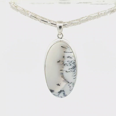 Dendritic Agate Pendant - Hattie