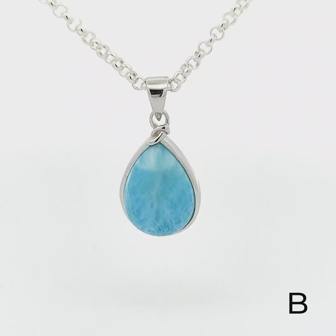 Larimar Pendant - Candide