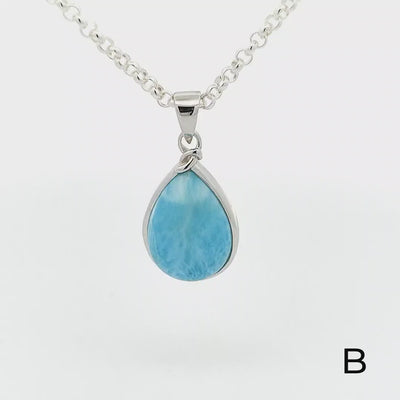 Larimar Pendant - Candide