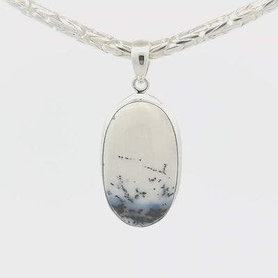 Dendritic Agate Pendant - Callie