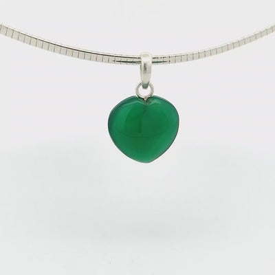 Green Onyx Pendant - Estella