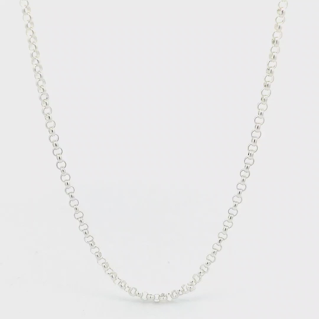 Sterling Silver Belcher Chain - 2.5mm