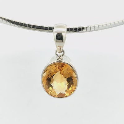 Citrine Pendant - Candy